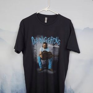 Morgan Wallen Dangerous tour t shirt💙💚🖤